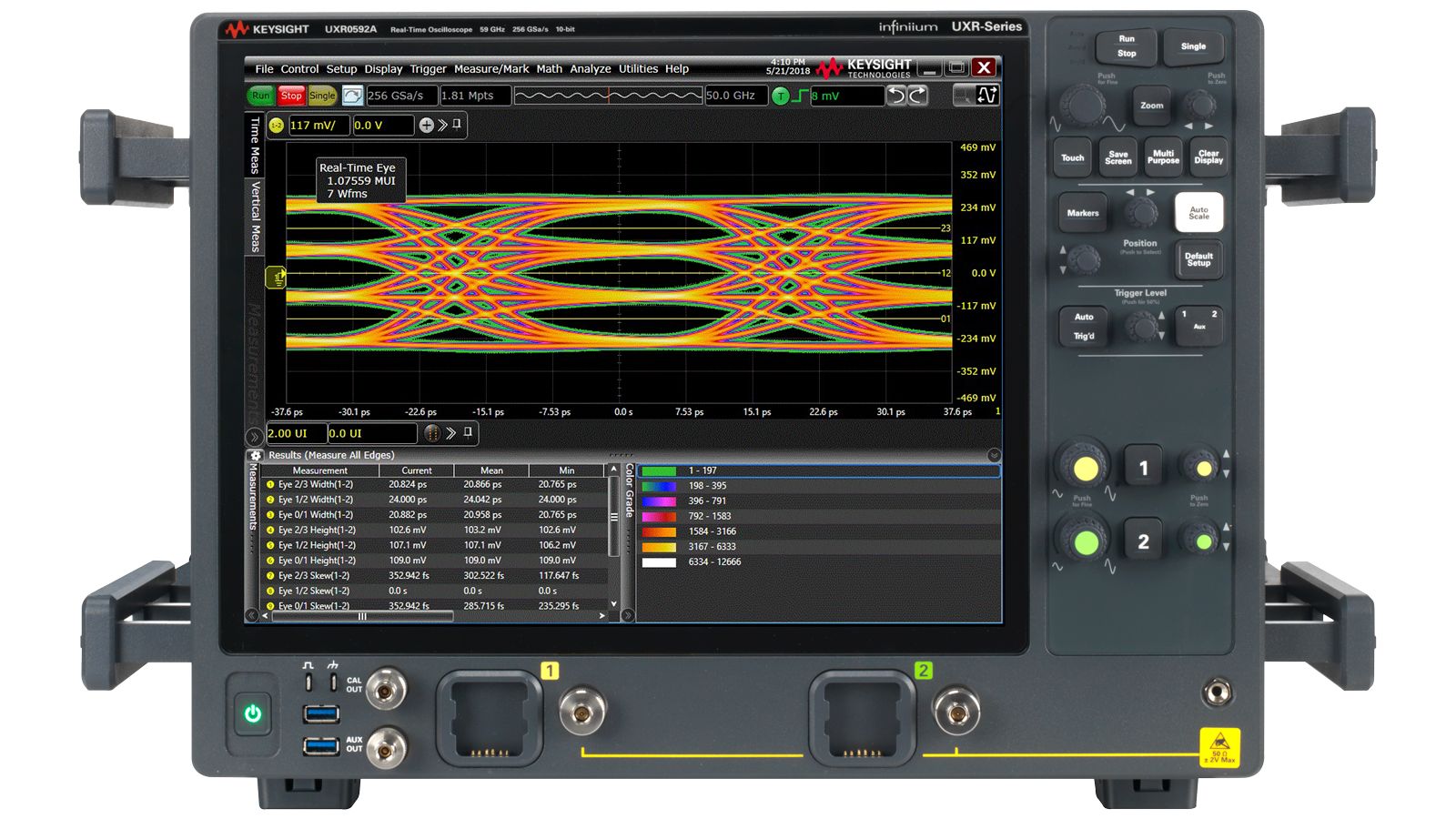 KEYSIGHT UXR0134A Infiniium UXR系列示波器